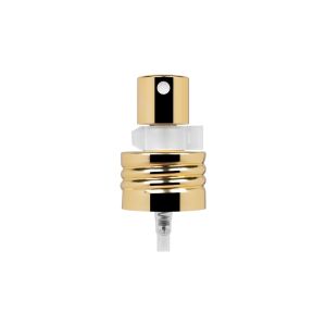 Slim Spray Pump 24/410 glossy gold with Safety Clip