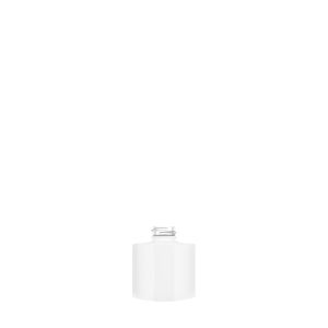 15 ml opaque white Heavy Bottle