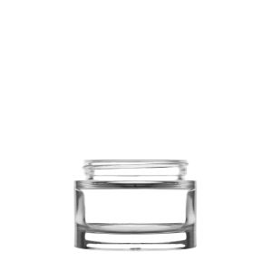 Heavy Clear Glass Jar 75 Ml 60/400
