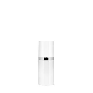 50 ml Airless Mythic glossy white bottle