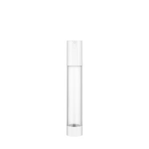 Airless Nema 30 ml Flasche Kunststoff trasparent + weiß glänzend