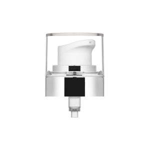 Airglass Slim Refil cream pump silver + clear cover