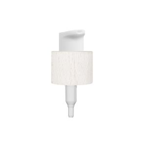 Rewood 20/400 cream pump bleached wood + matte white actuator