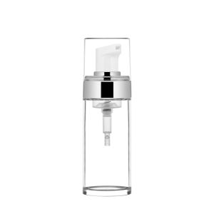 Foamy bottle 100 ml transparent glass 