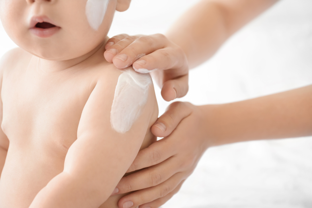 Prodotti cosmetici per la cura dei bambini