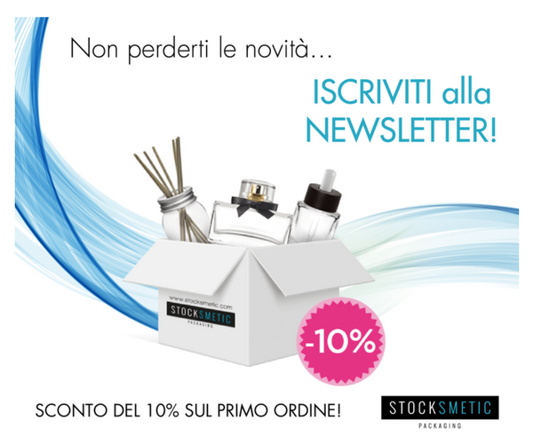 Iscriviti alla Newsletter di Stocksmetic Packaging