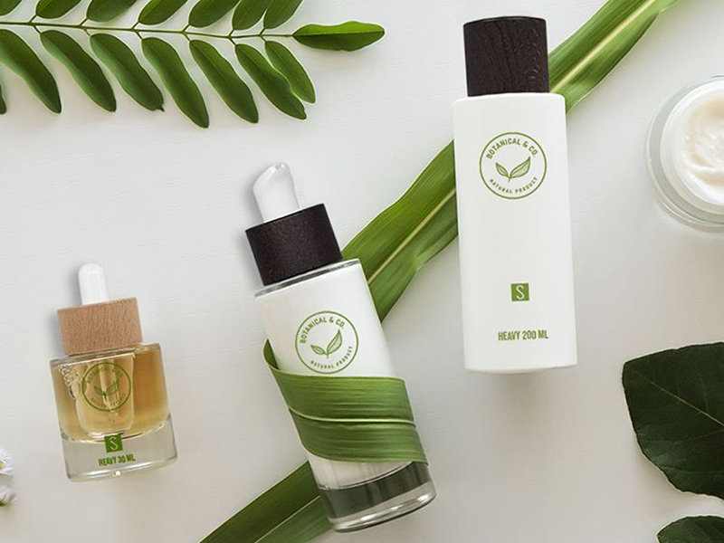 sustainable green cosmetics collection