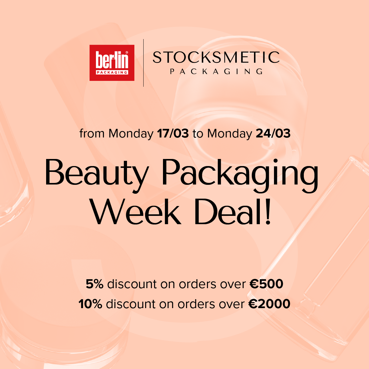 beauty packaging week deal